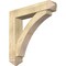 Ekena Millwork Thorton Arts and Crafts Rough Sawn Bracket w/ Offset Brace, Douglas Fir, 8"W x 40"D x 40"H BKT0806X40X40THR03RDF - alternate 1